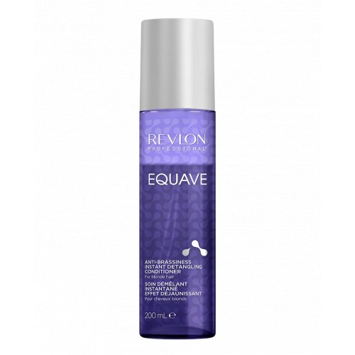 Revlon Professional Equave Anti-Brassiness Instant Detangling Conditioner Divfāžu kondicionieris blondiem matiem ar keratīnu
