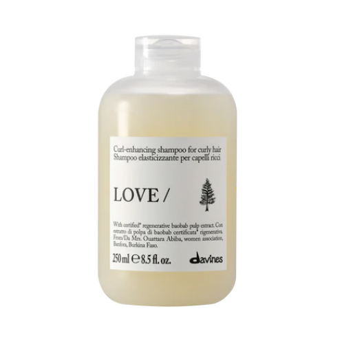 Davines Love Curl Enhacing Taming Shampoo Šampūnas garbanotiems plaukams