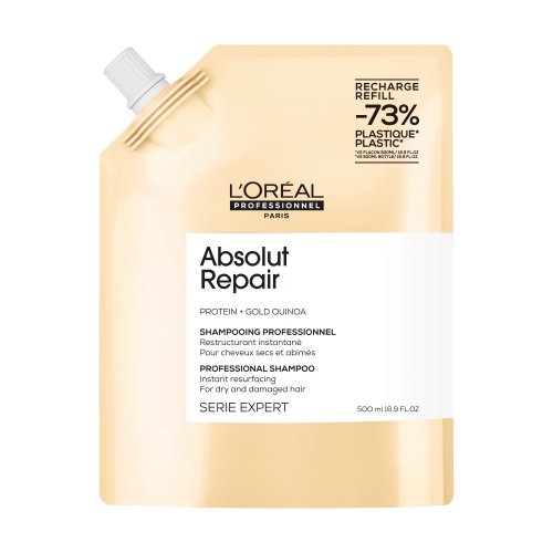 L'Oréal Professionnel L'Oréal Professionnel Absolut Repair Shampoo for Damaged Hair 500ml Refill