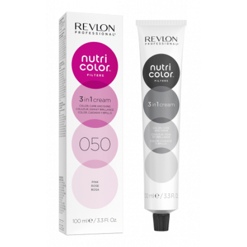 Revlon Professional Nutri Color Filters Dažanti plaukų kaukė 100ml 050 Pink
