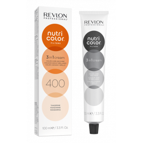 Revlon Professional Nutri Color Filters Dažanti plaukų kaukė 100ml 400 Tangerine