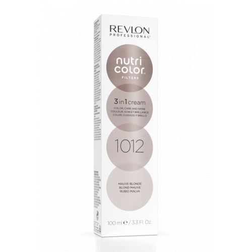 Revlon Professional Nutri Color Filters Dažanti plaukų kaukė 100ml 1012 Mauve Blond