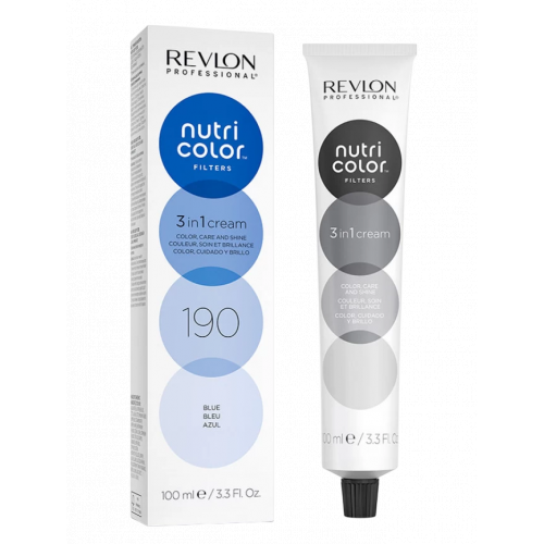 Revlon Professional Nutri Color Filters Dažanti plaukų kaukė 100ml 190 Blue