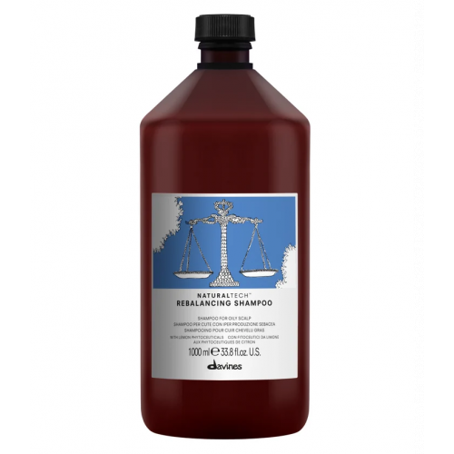Davines Rebalancing Shampoo Šampūnas riebiai galvos odai