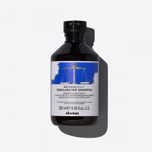 Davines Rebalancing Shampoo Šampūnas riebiai galvos odai