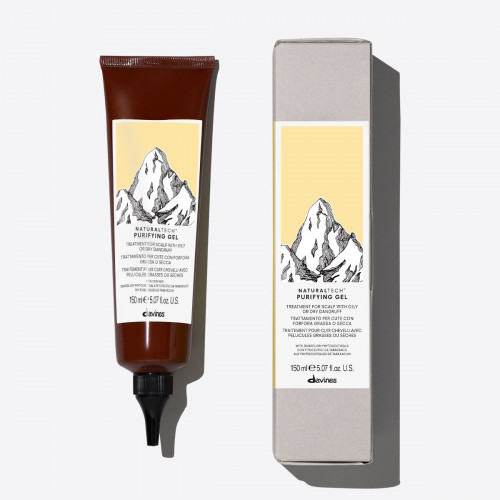 Davines Purifying Gel Gelis nuo pleiskanų