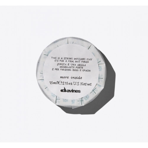 Davines Strong Moulding Clay Stiprios fiksacijos molis