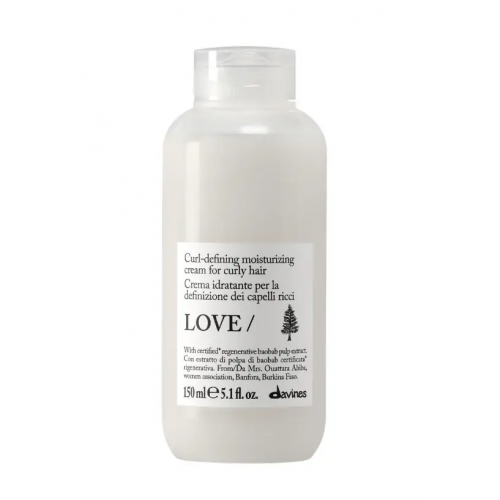Davines Love Curl Cream Garbanas formuojantis drėkinamasis kremas