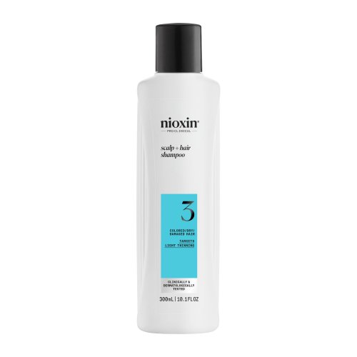 Nioxin Pro Clinical System 3 Shampoo Peanaha ja juuste šampoon hõrenevatele juustele