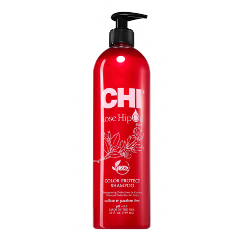 Photos - Hair Product CHI Rose Hip Oil Protecting Hair Shampoo 739ml KS005642