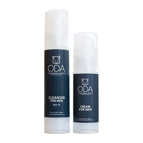 ODA Pro ODA Pro Selection For Men Face Cleanser and Cream