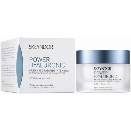 Skeyndor Power Hyaluronic Intensive Moisturising Cream Intensyviai drėkinantis veido kremas