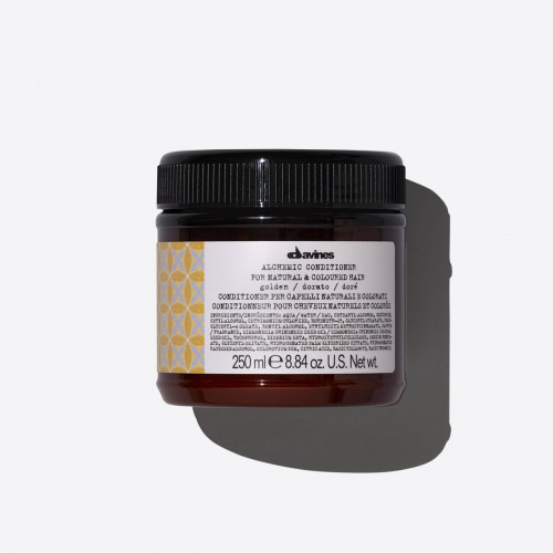 Davines Alchemic Conditioner For Naturals And Colored Hair Dažantis kondicionierius auksiniams atspalviams