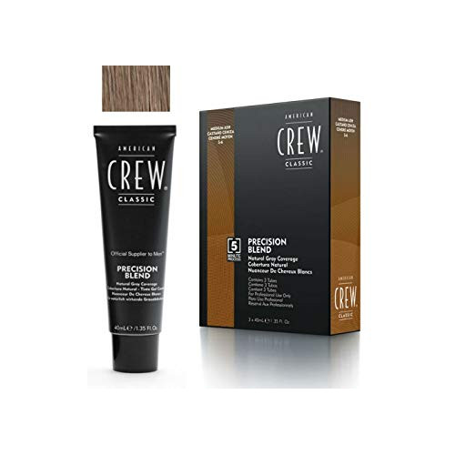 American Crew Precision Blend Medium Plaukų dažymo sistema vyrams