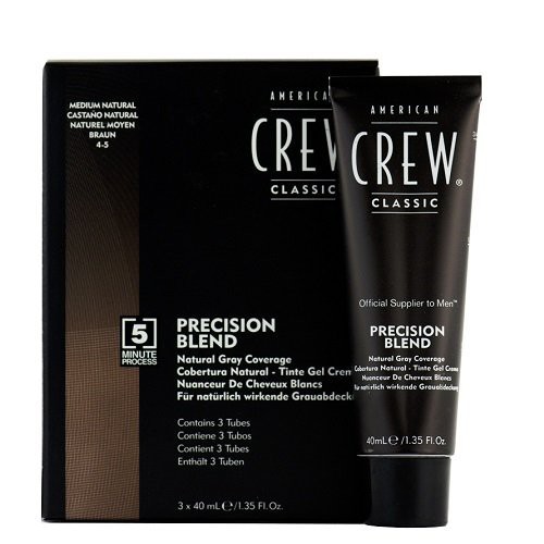 American crew Precision Blend Medium Plaukų dažymo sistema vyrams