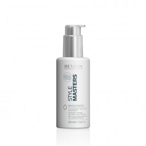 Photos - Hair Product Revlon Professional Style Masters Brightastic Hair styling primer & anti-frizz shine serum 100ml KS006151