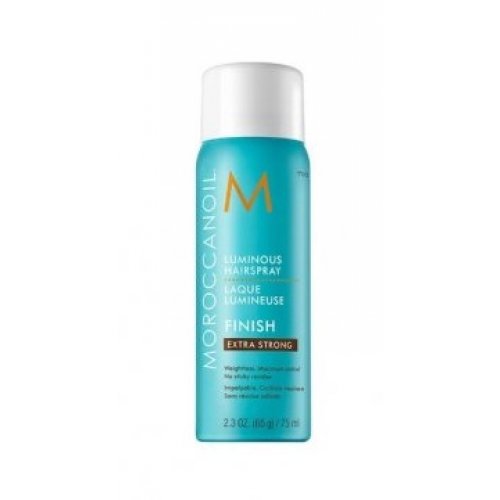 Moroccanoil Finish Extra Strong Luminous Hairspray Ypač stiprios fiksacijos plaukų lakas