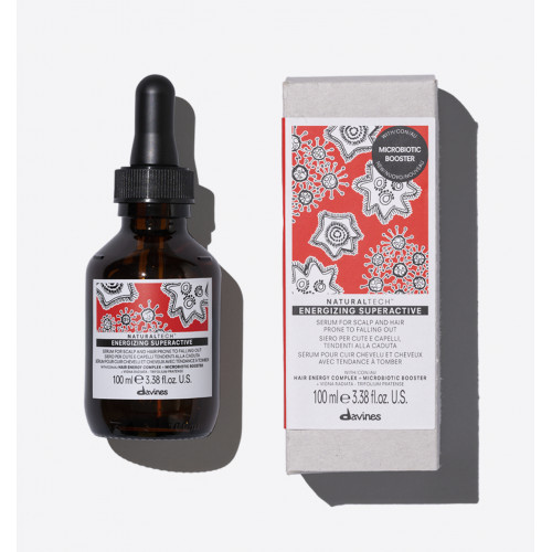 Davines Energizing Superactive Serumas nuo androgenetinio ir hormoninio plaukų slinkimo