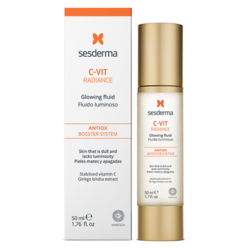 Sesderma C-Vit Radiance Glowing Facial Fluid Mirdzumu piešķirošs fluīds