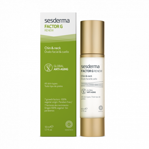 Sesderma Factor G Renew Oval Face & Neck Gel Näokontuure pinguldav kaelakreem