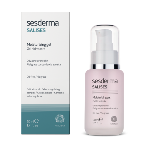 Sesderma Salises Moisturizing Gel Drėkinamasis gelis į aknę linkusiai odai