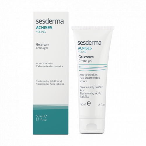 Sesderma Acnises Young Gel Cream Drėkinamasis gelinis kremas  50ml