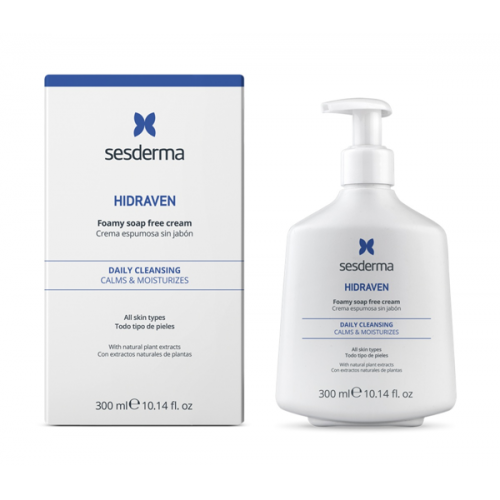 Sesderma Hidraven Foamy Soap Free Cream Õlivaba vahutav puhastusvahend