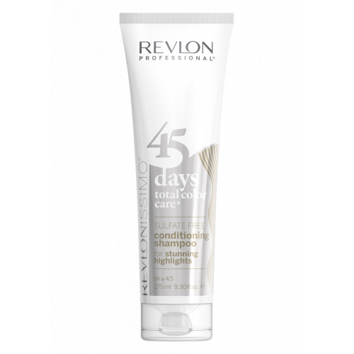 Revlon Professional Revlonissimo 45 Days Total Color Care Stunning Highlights Kondicionējošs šampūns