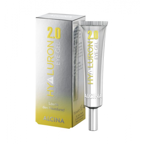 Alcina Hyaluron 2.0 Eye Gel Stingrinoša želeja acu zonai ar hialuronskābi