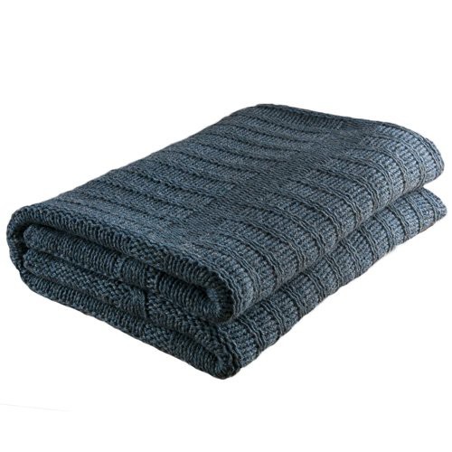 Nord Snow Nord Snow Ladder Style Merino Wool Blanket Green