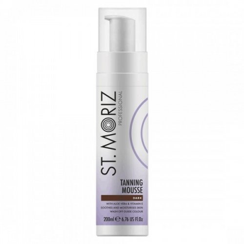 St. Moriz Professional Tanning Mousse Dark Paštonējošas putas tumšam iedegumam