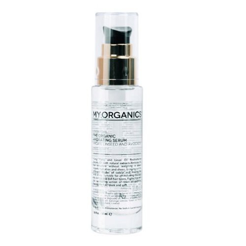 Photos - Hair Product My.Organics Hydrating Hair Serum with argan oil, linseed and avocado 50ml KS008043