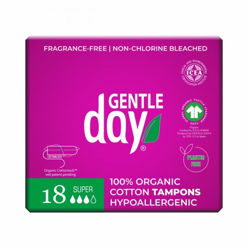 Gentle Day Super Organic Cotton Tampons