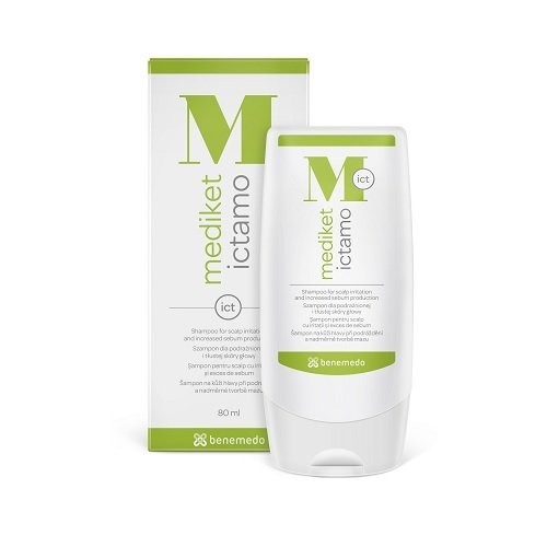 Mediket Ictamo Irritated Scalp Shampoo Šampoon problemaatilise peanaha hooldamiseks