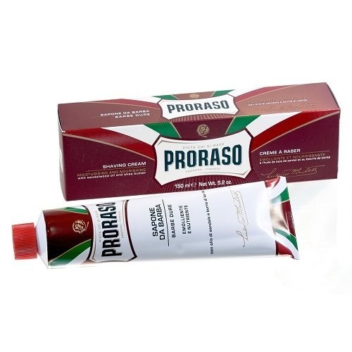 Proraso Shaving Cream Red Odą maitinantis skutimosi kremas