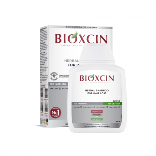 Bioxcin Dermagen Shampoo for Hair Loss Šampūnas nuo plaukų slinkimo riebiems plaukams