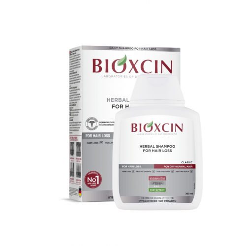 Bioxcin Dermagen Shampoo for Hair Loss Šampūns pret matu izkrišanu sausiem/normāliem matiem