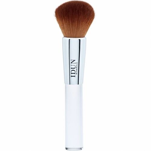 IDUN Minerals Kabuki Brush Biraus makiažo pagrindo ir pudros šepetėlis