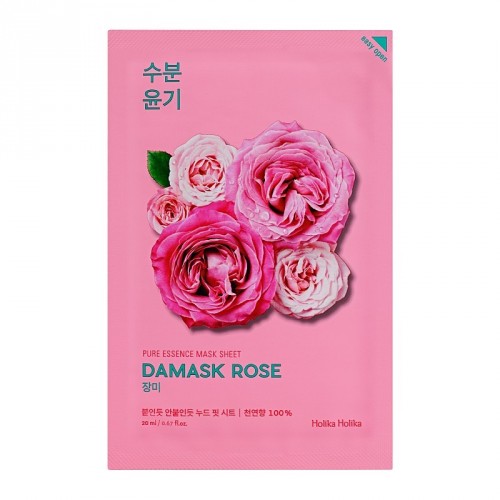 Holika Holika Pure Essence Mask Sheet Damask Rose veido kaukė