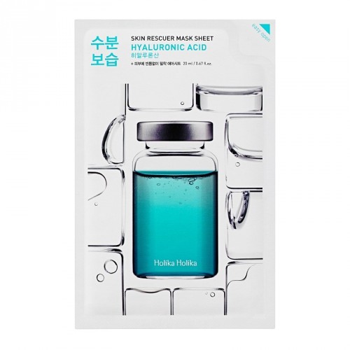 Holika Holika Skin Rescuer Mask Sheet Hyaluronic Acid