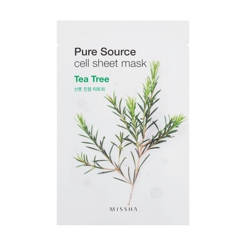 Missha Missha Pure Source Cell Sheet Mask 21g Tea Tree