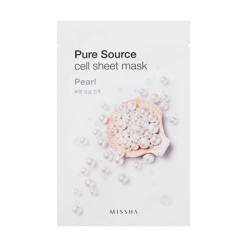 Missha Missha Pure Source Cell Sheet Mask 21g Pearl