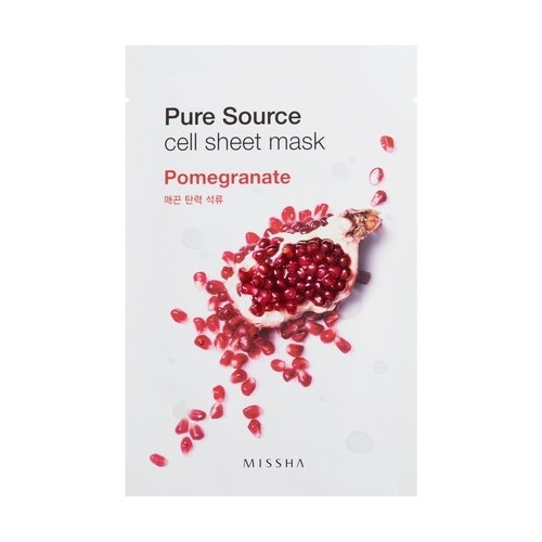 Missha Missha Pure Source Cell Sheet Mask 21g Pomegranate