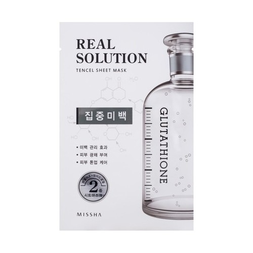 Missha Missha Real Solution Tencel Sheet Mask (Vitalizing) 25g Pure Whitening