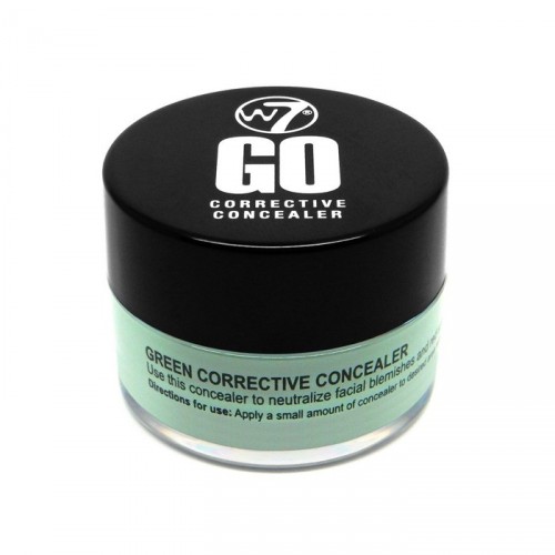 W7 Cosmetics W7 Cosmetics W7 Go Corrective Concealer Green 7g