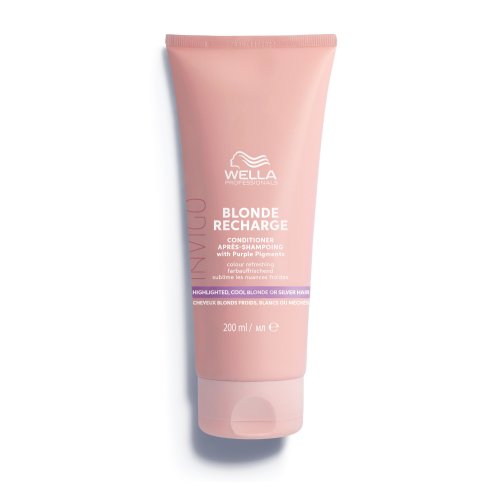 Wella Professionals INVIGO Blonde Recharge Color Refreshing Conditioner Šaltą atspalvį suteikiantis kondicionierius