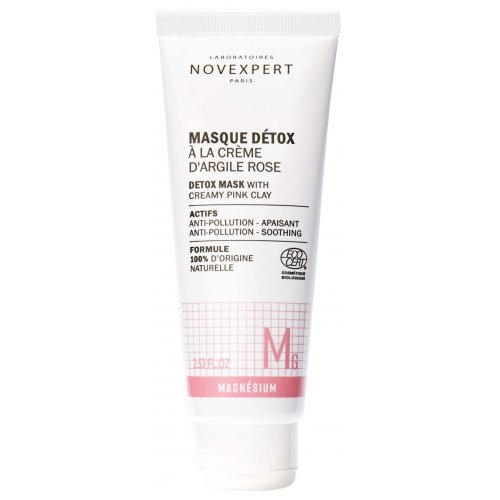 Novexpert Detox Mask With Creamy Pink Clay