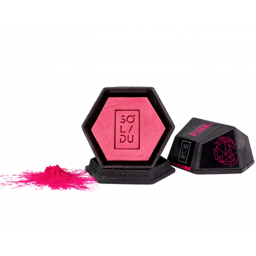 SOLIDU PINK Solid Shampoo Šampūnas su bijūnais ir ylang-ylang