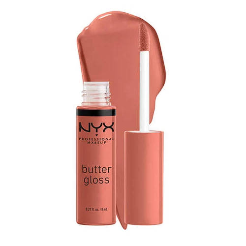 Photos - Lipstick & Lip Gloss NYX Professional Makeup Professional Makeup Butter Gloss 8ml Bit of Honey KS237040