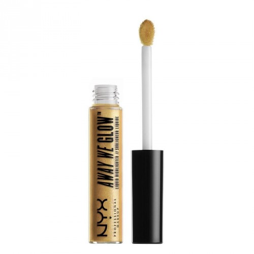 NYX Professional Makeup Away We Glow Liquid Highlighter 6.8ml Golden hour